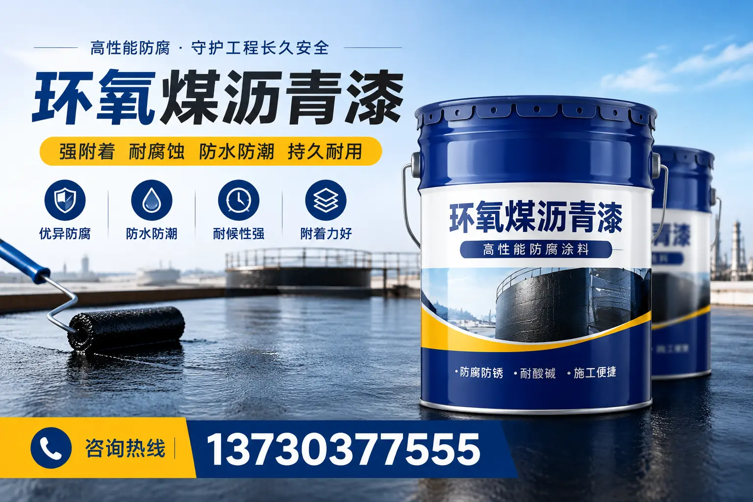 如何判断环氧煤沥青漆的质量？博山消费者指南